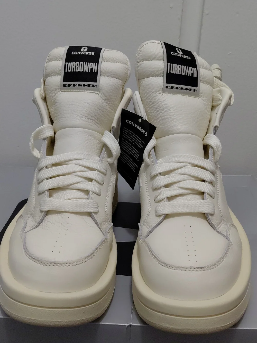 Converse x Rick Owens TURBOWPN Mid 'Egret'Men's